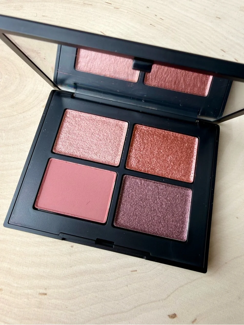 NARS Orgasm X Quad Eyeshadow Palette 4 Shades Pink Rose Gold New Unused